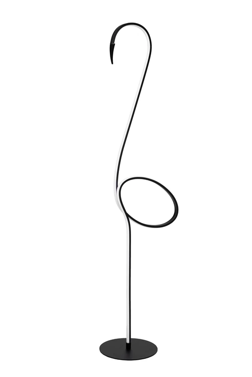 Lucide FLAMINGO - Vloerlamp - LED - RGB - Multicolor - uitgezet